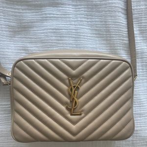 YSL Lou Camera bag in quilted leather